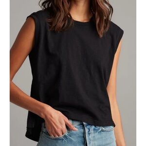 Rowan Savannah Black Sleeveless Tee